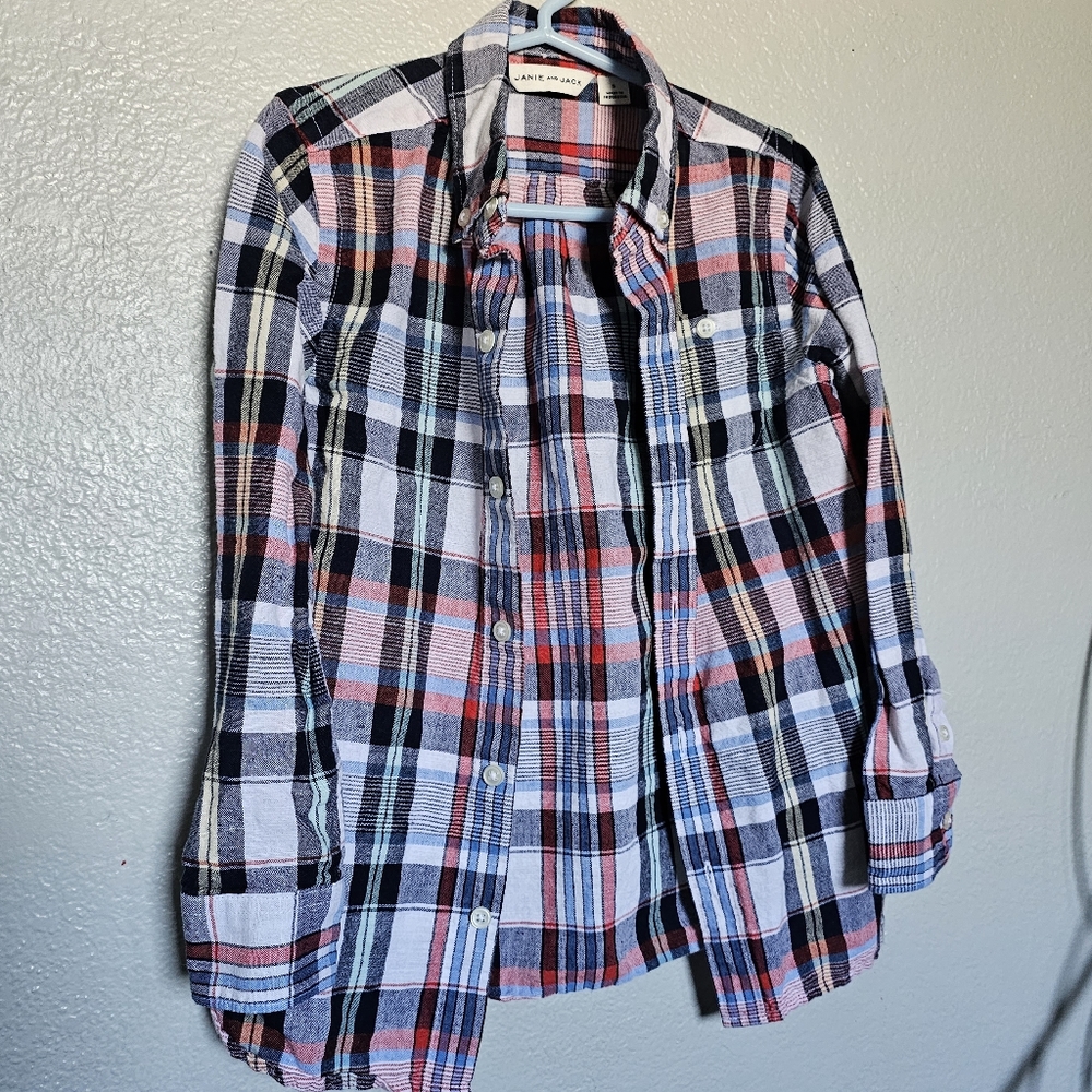 Janie and Jack linen shirt